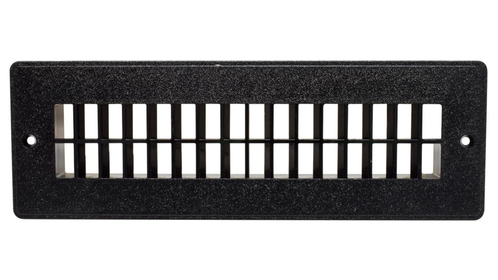 Valterra Heating And A/C Floor Register - 2-1/4in x 10in, Black, A10-3366VP