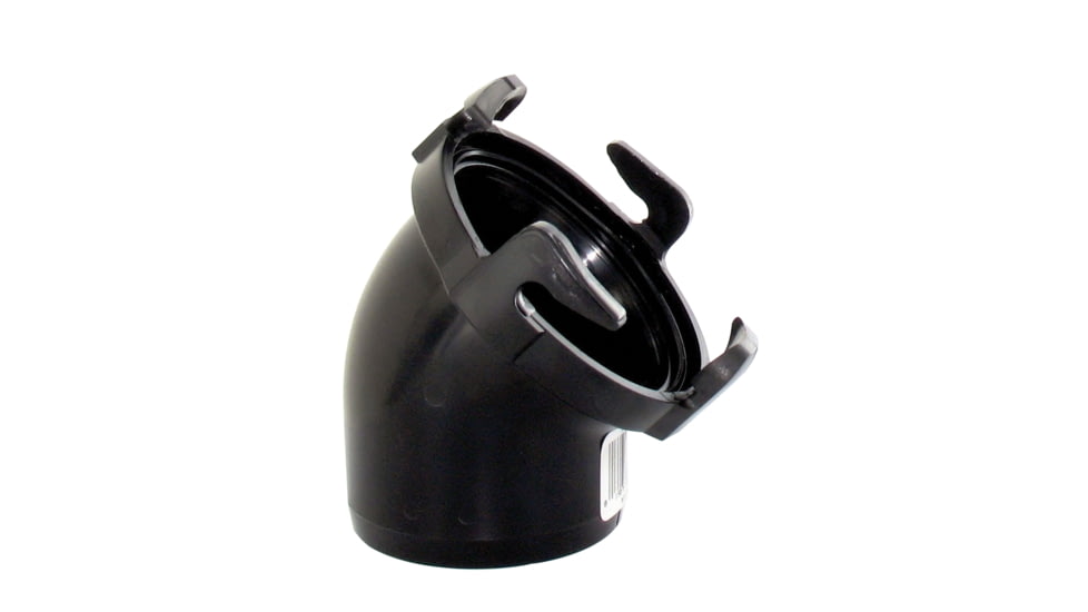 Valterra Hose Adapter - 45 deg Bulk, Black, 45deg, T1025