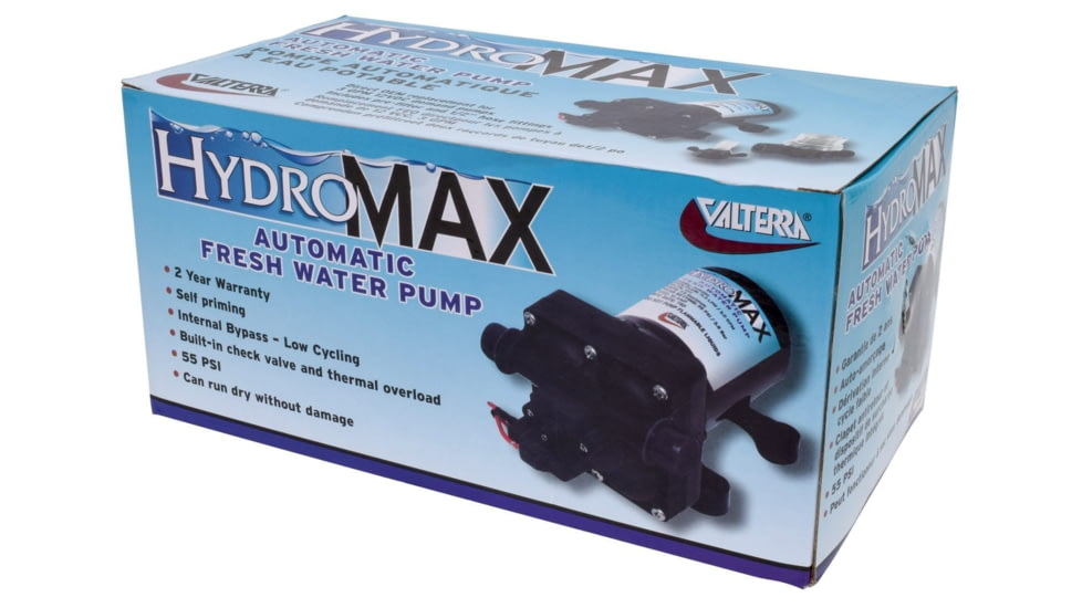 Valterra Hydromax Automatic RV Freshwater Pump 3.0 Gpm, P25201