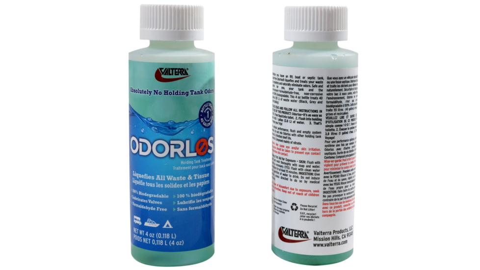 Valterra Odorlos Holding Tank Treatment, 4oz, Pack of 9, V77001