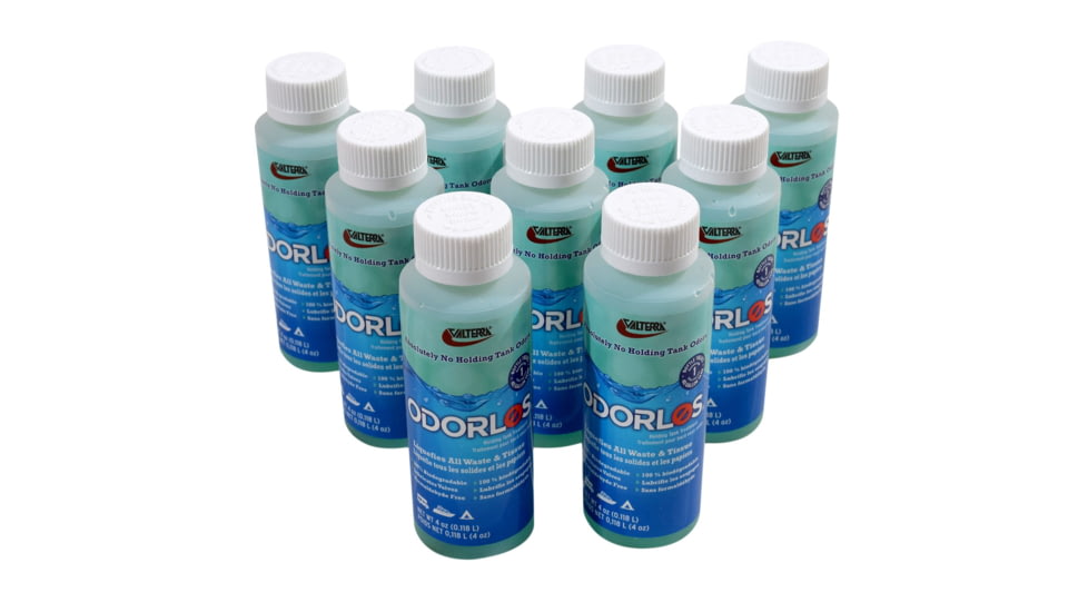 Valterra Odorlos Holding Tank Treatment, 4oz, Pack of 9, V77001