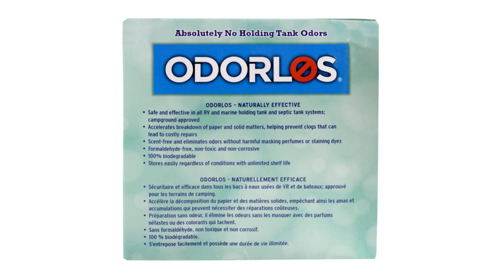 Valterra Odorlos Holding Tank Treatment, 4oz, Pack of 9, V77001