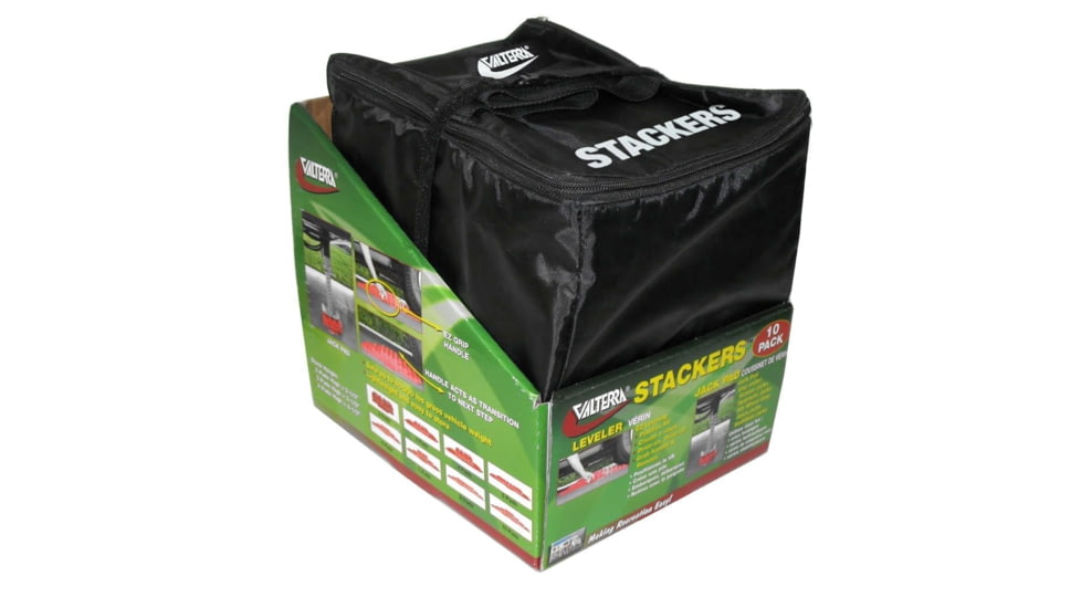 Valterra Stackers Leveler/Jack Pad With Carry Bag, Pack of 10, A10-0920