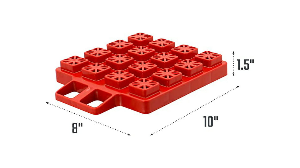 Valterra Stackers Leveler/Jack Pad With Carry Bag, Pack of 10, A10-0920