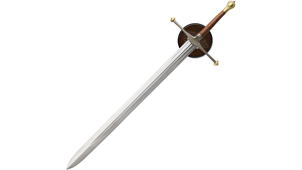 Valyrian Steel Ice Sword of Eddard Stark, 42 unsharpened 1060HC steel blade, Wood handle, VS0109