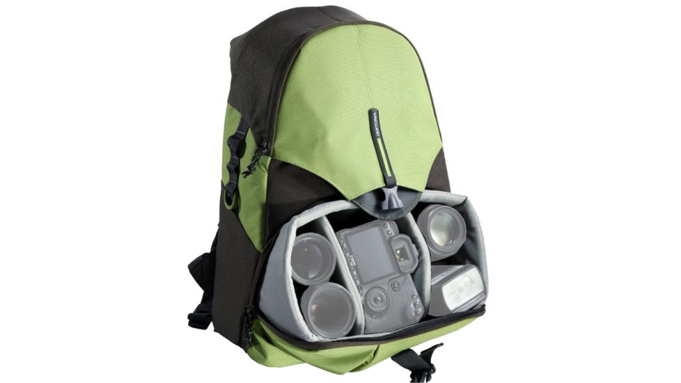 Vanguard BIIN 59 Camera Bag Green - Open View