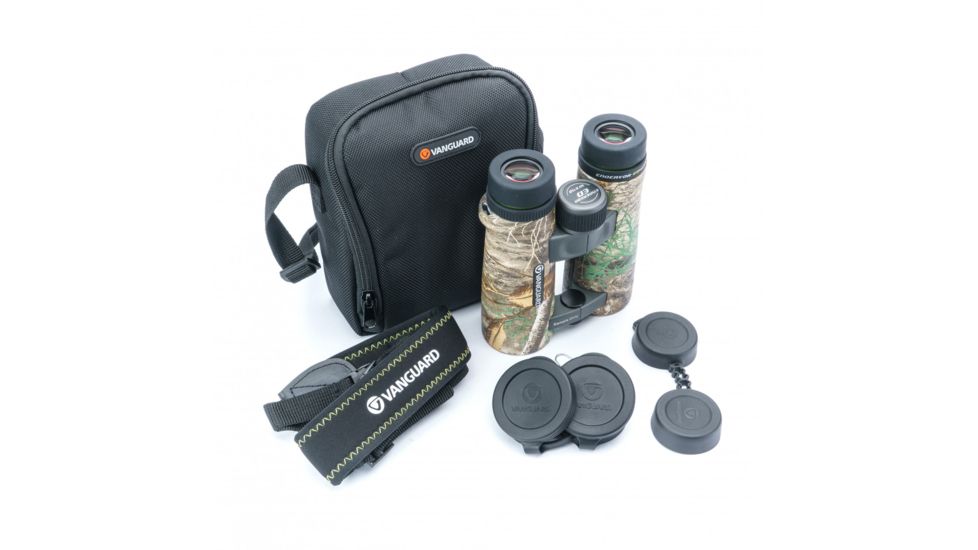 Vanguard Endeavor ED 10x42mm Roof Prism Waterproof Binoculars, Realtree Edge Endeavor ED 1042 RT