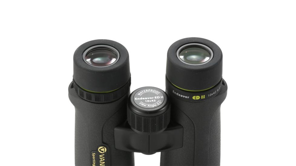 Vanguard Endeavor ED II 10x42 mm Binoculars, Roof Prism, Black, Endeavor ED II 1042
