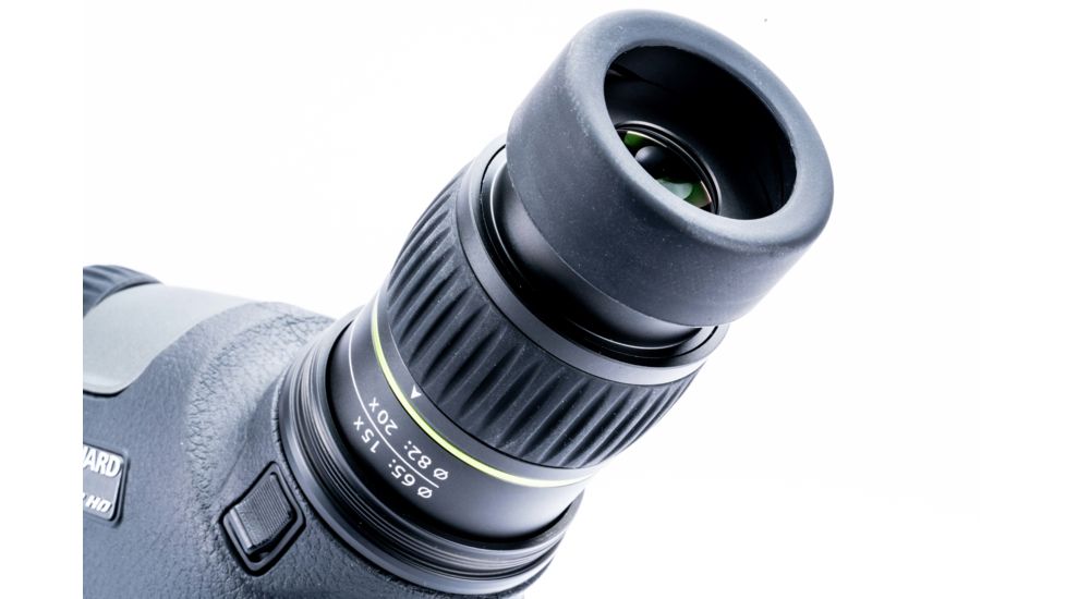 Vanguard Endeavor HD 65A 15-45x65mm Spotting Scope, Angled, Black, Vanguard Endeavor HD 65A