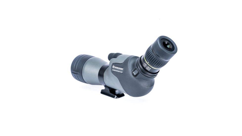 Vanguard Endeavor HD 65A 15-45x65mm Spotting Scope, Angled, Black, Vanguard Endeavor HD 65A