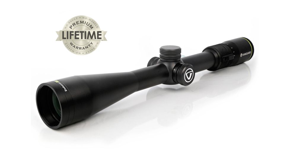 Vanguard Endeavor RS 4-12x40 mm Rifle Scope with Duplex Reticle, Black Endeavor RS 41240D