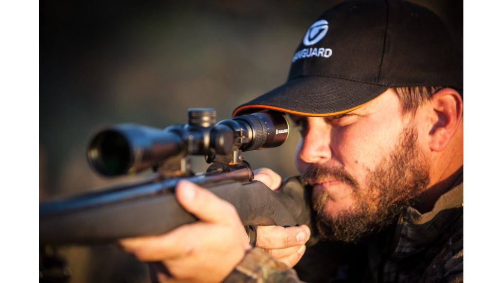 Vanguard Endeavor RS 4-12x40 mm Rifle Scope with Duplex Reticle, Black Endeavor RS 41240D