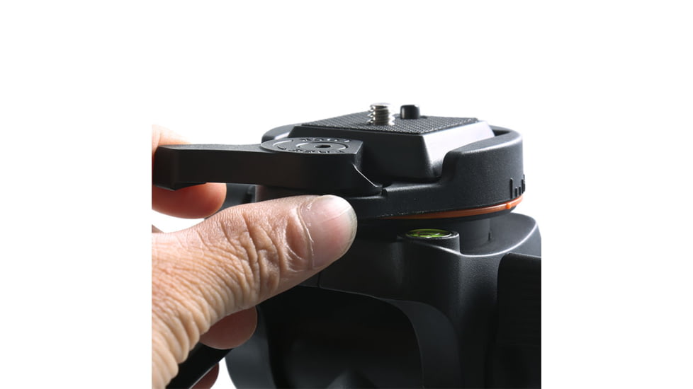 Vanguard Espod CX Tripod with Pan Head, Black Espod CX 204AP