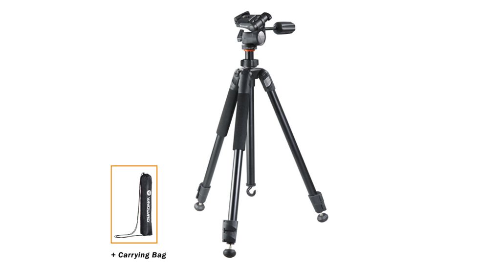Vanguard Espod Plus 233AP Aluminum Alloy Tripod with Panhead