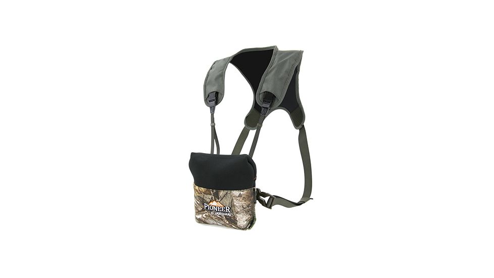 Vanguard Pioneer PH1 Binocular Pouch and Harness System, Camo, Pioneer PH1