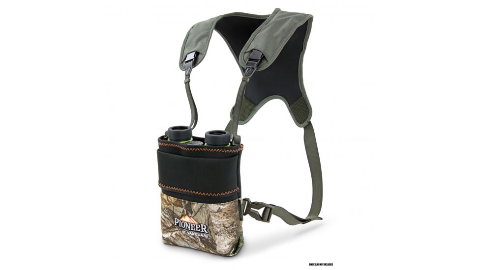 Vanguard Pioneer PH1 Binocular Pouch and Harness System, Camo, Pioneer PH1