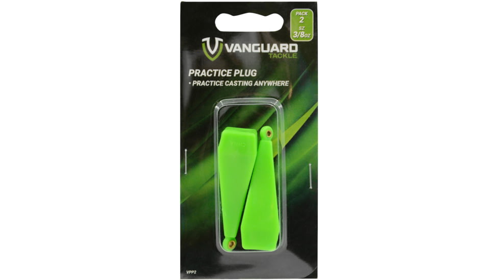 Vanguard Practice Plug, 3/8oz, 2-Pack, VPP2