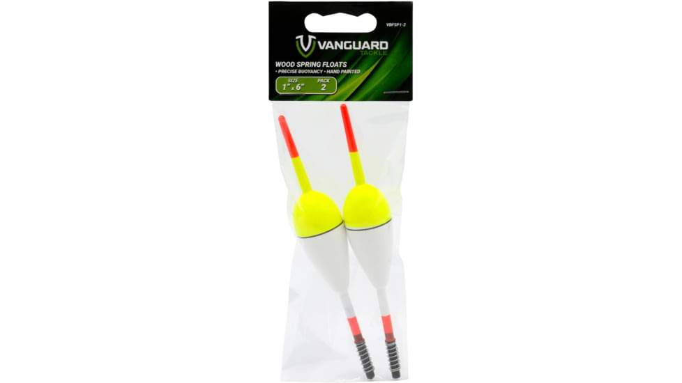 Vanguard Spring Floats, 1in X 6in, 2-Pack, VBFSP1-2
