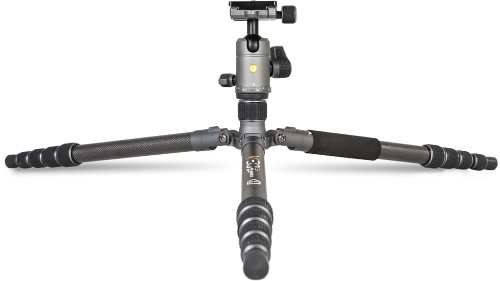 Vanguard VEO 3GO 265HCB Travel Tripod, Dark Gray/Black, VEO3GO265HCB