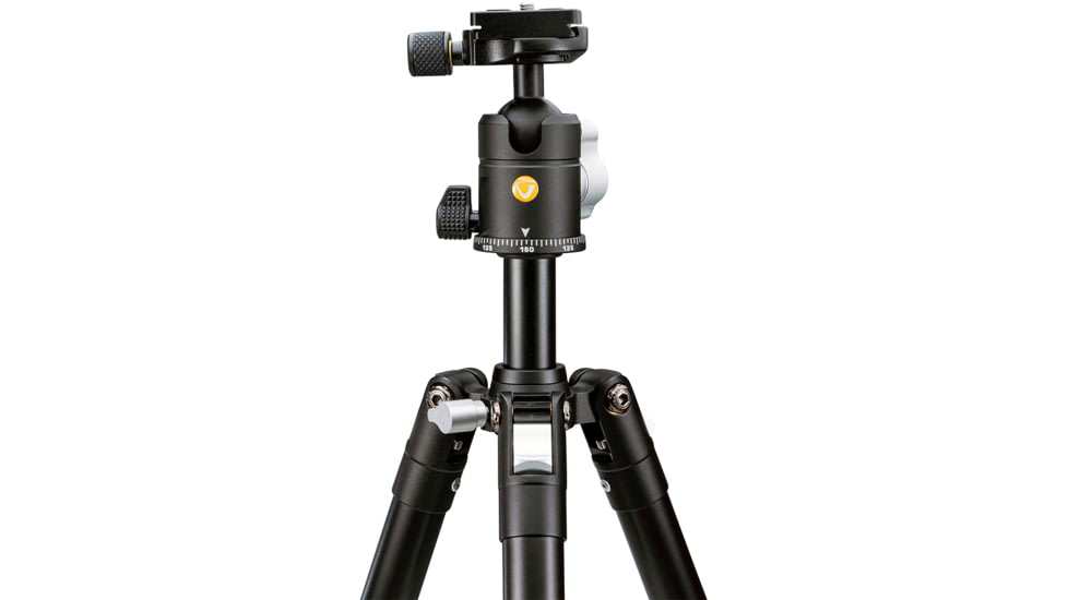 Vanguard VESTA FB 235AB Travel Tripod, Black, 50.3 in, Vesta FB235AB