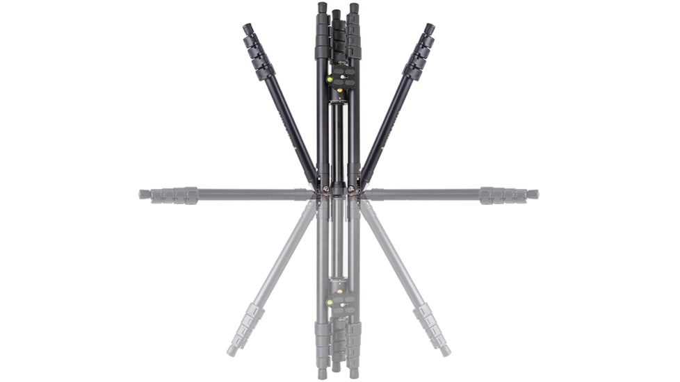 Vanguard VESTA FB 235AB Travel Tripod, Black, 50.3 in, Vesta FB235AB
