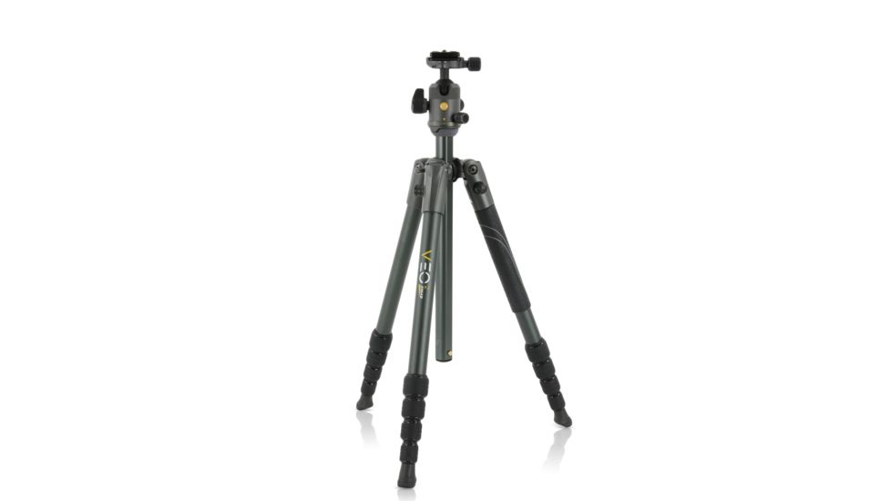 Vanguard VEO 2 235AB Black Aluminum Tripod with Ball Head, Gray, VEO 2 235AB Black