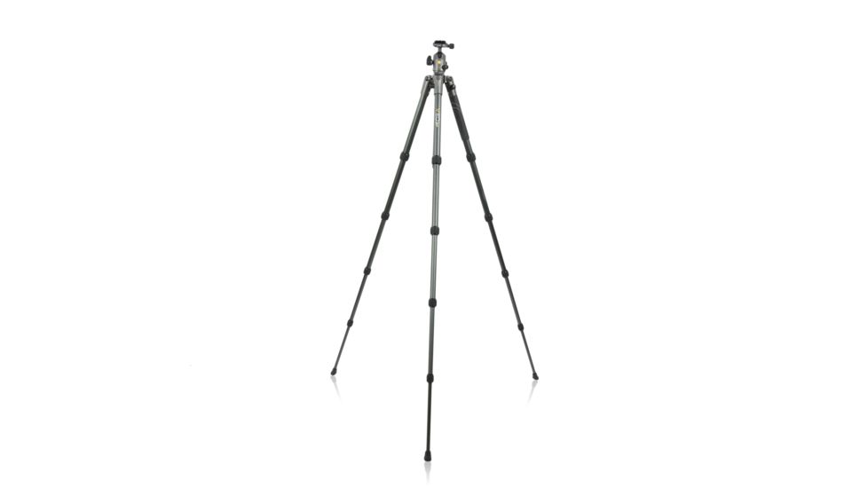 Vanguard VEO 2 235AB Black Aluminum Tripod with Ball Head, Gray, VEO 2 235AB Black