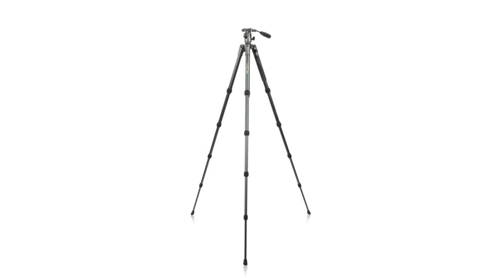 Vanguard VEO 2 235AP Aluminum Tripod with Pan Head, Gray, VEO 2 235AP
