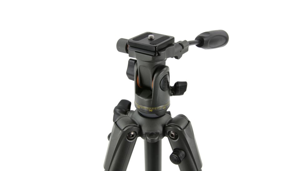 Vanguard VEO 2 235AP Aluminum Tripod with Pan Head, Gray, VEO 2 235AP