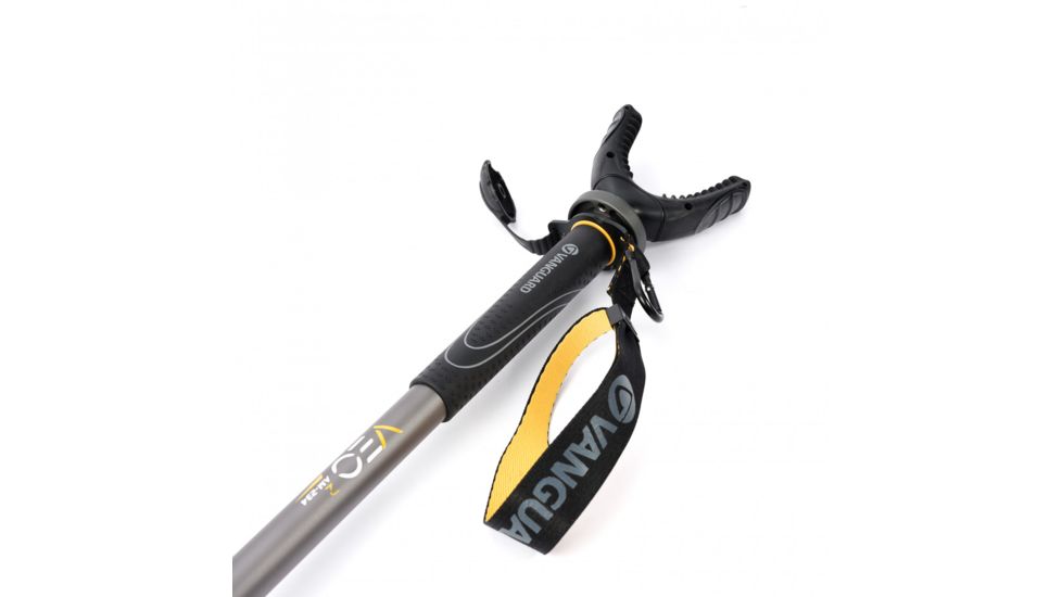 Vanguard VEO 2 Shooting Stick, Black, 4 section, 23mm aluminum leg, 360-degree rotating, wide U-Yoke, VEO 2 AM-234TU