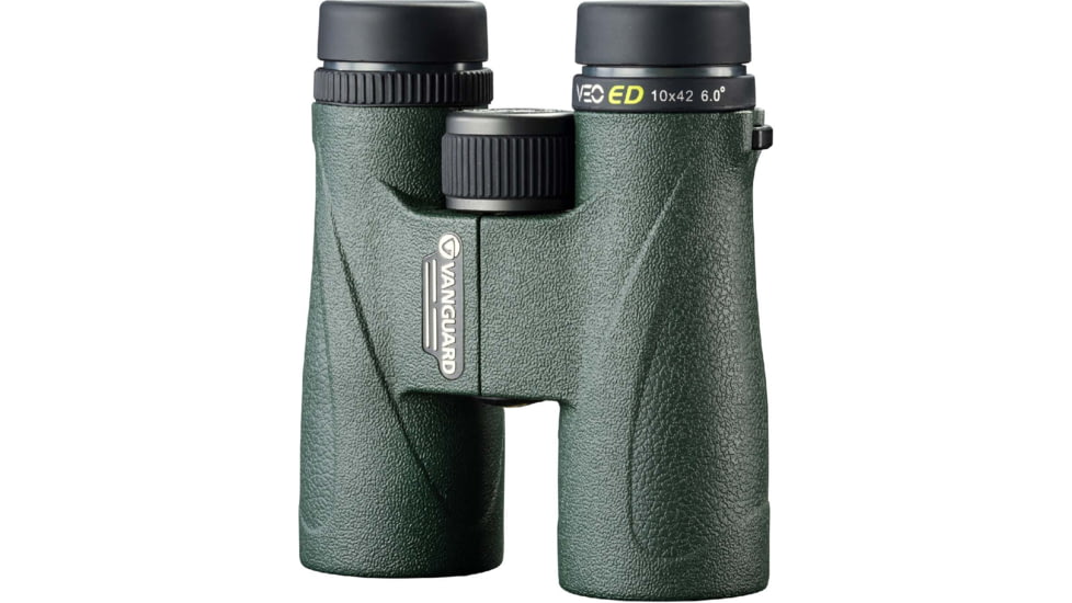 Vanguard VEO ED Binocular, 10x42mm, Roof System, BAK4 Prism, Green, VEO ED 1042