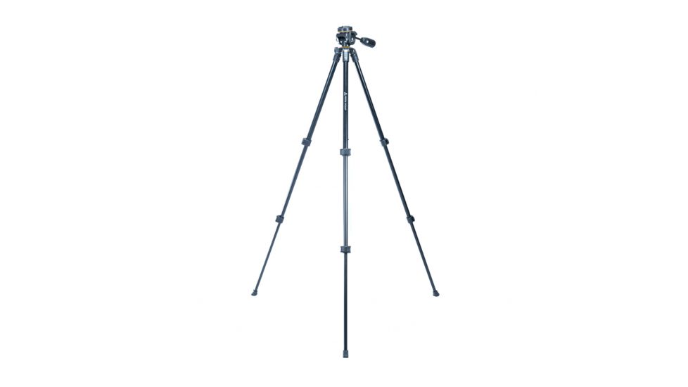 Vanguard Vesta 203AP Aluminum Tripod w/ PH-23 Pan Head, Black Vesta 203AP