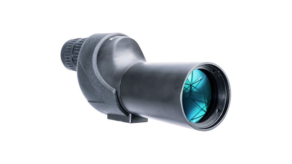 Vanguard Vesta 350S 12-45x50mm Straight Spotting Scope Kit w/ Tabletop Tripod and Soft-Sided Carrying Bag, Black, Vesta 350S