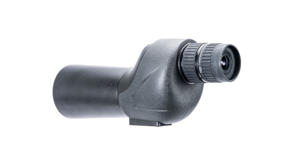 Vanguard Vesta 350S 12-45x50mm Straight Spotting Scope Kit w/ Tabletop Tripod and Soft-Sided Carrying Bag, Black, Vesta 350S