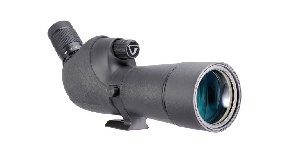 Vanguard Vesta 560A 15-45x60mm Angled Spotting Scope Kit w/ Tabletop Tripod and Soft-Sided Carrying Bag, Black, Vesta 560A