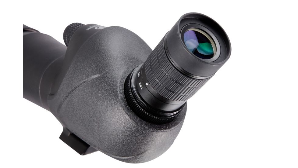 Vanguard Vesta 560A 15-45x60mm Angled Spotting Scope Kit w/ Tabletop Tripod and Soft-Sided Carrying Bag, Black, Vesta 560A