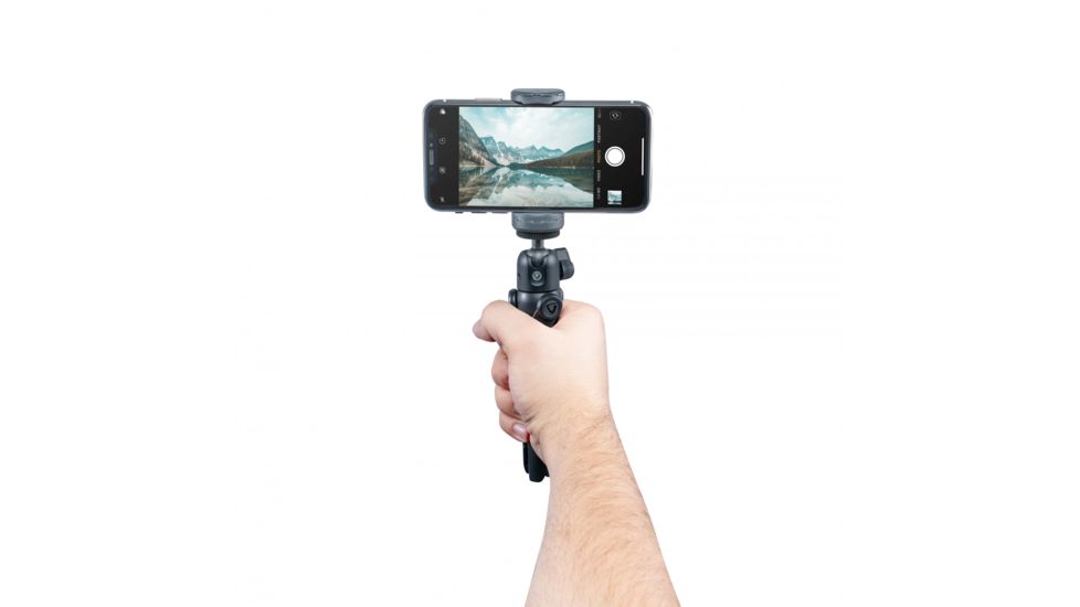 Vanguard Vesta TT1 Aluminum Tabletop Tripod w/ Smart Phone Holder, Black Vesta TT1 BP