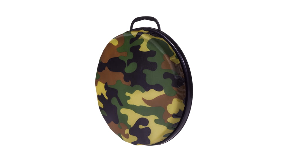 Vanish Camo Swivel Seat Bucket Lid, Black and Camo, One Size, 5856