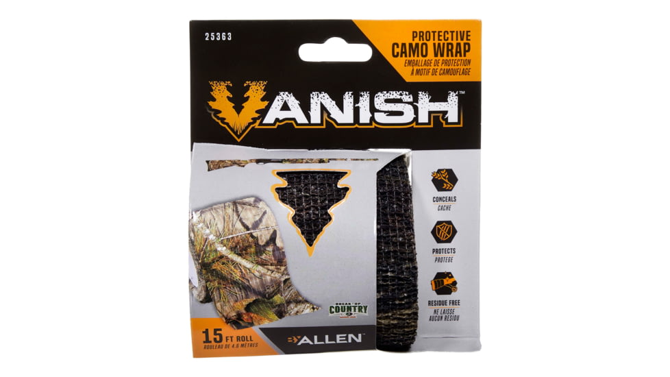 Vanish Protective Camo Wrap, Mossy Oak Break-Up Country, 15ft, 25363