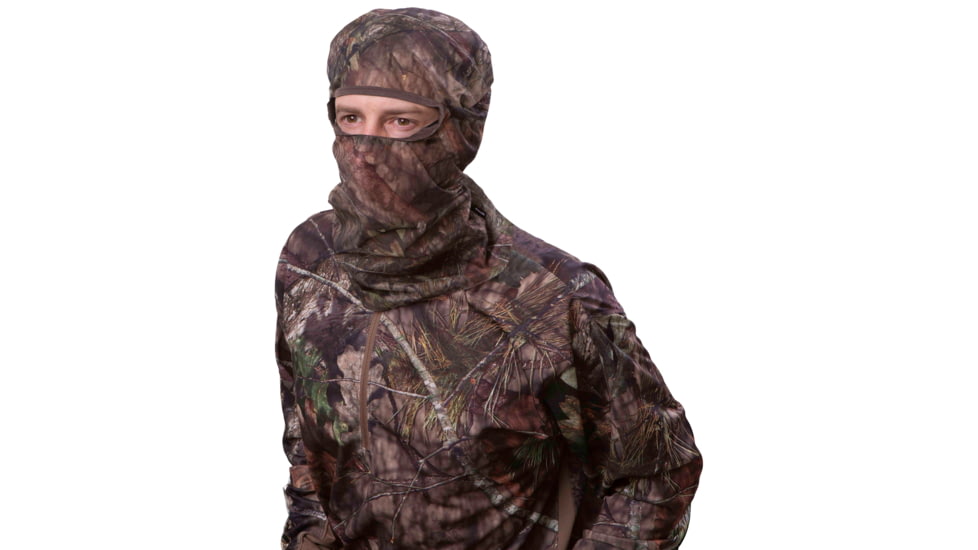 Vanish Visa Form Camo Hunting Head Net, Mossy Oak Break-Up Country Camo, Full, 25373