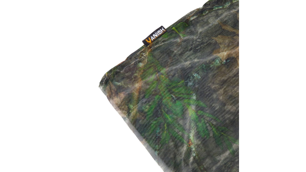 Vanish Visa Form Camo Hunting Head Net, Mossy Oak Obsession Camo, Full, 25374