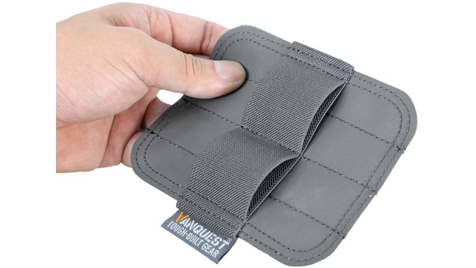 Vanquest Gear Double-Magazine Holder Hook and Loop Insert, Wolf Gray, 012202