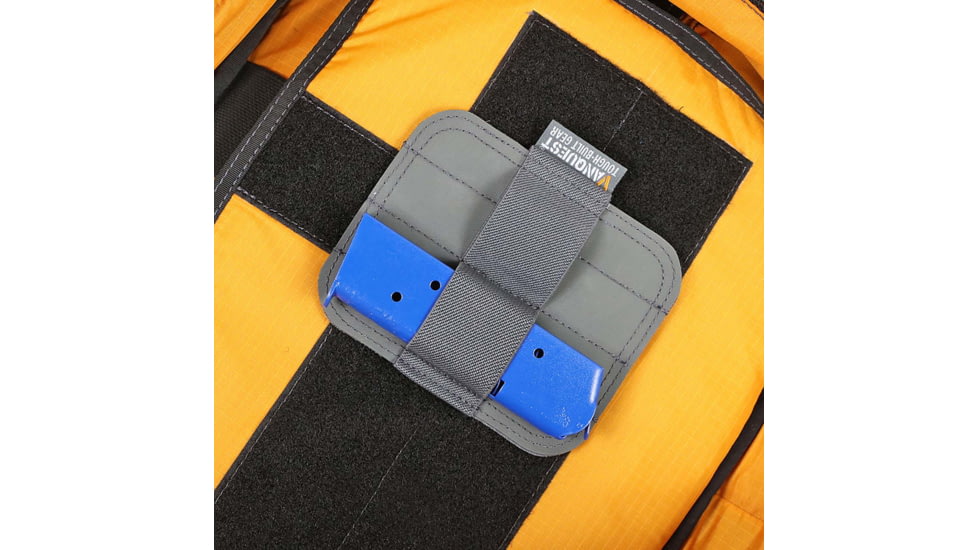 Vanquest Gear Double-Magazine Holder Hook and Loop Insert, Wolf Gray, 012202
