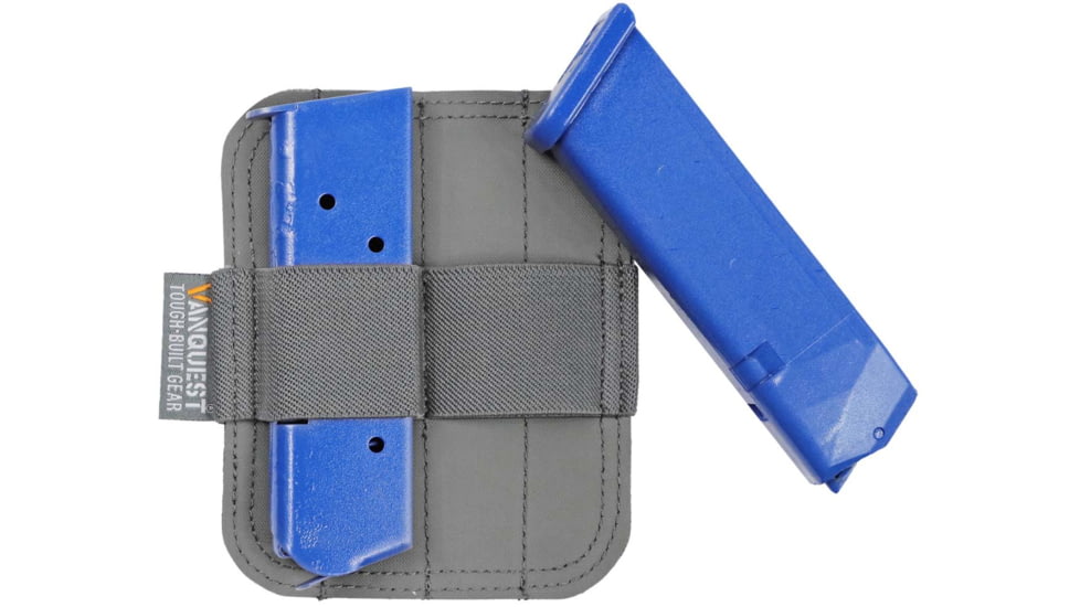 Vanquest Gear Double-Magazine Holder Hook and Loop Insert, Wolf Gray, 012202