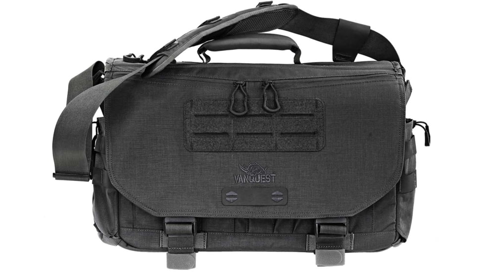 Vanquest Gear Envoy-17 Gen-4 Messenger Bag, 13 in, Black, Large, 650417BK
