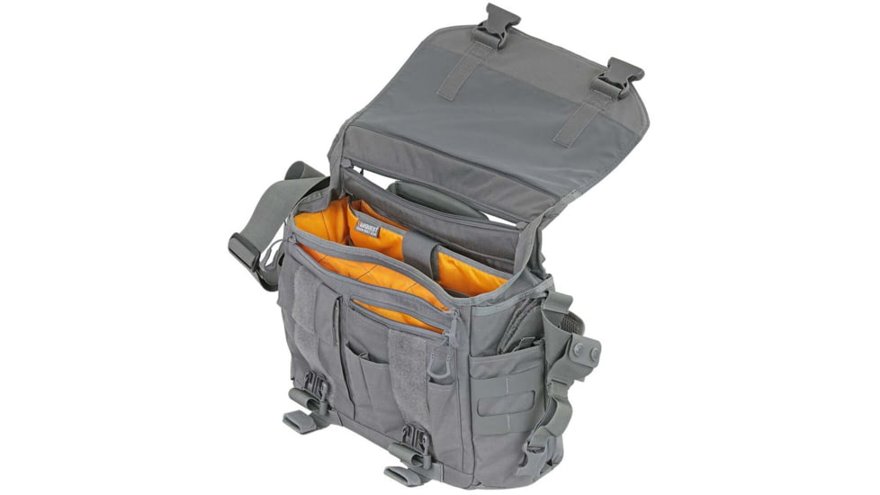 Vanquest Gear Envoy-17 Gen-4 Messenger Bag, 13 in, Wolf Gray, Large, 650417WG