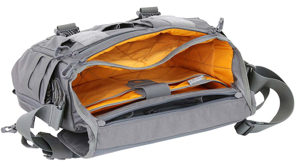 Vanquest Gear Envoy-17 Gen-4 Messenger Bag, 13 in, Wolf Gray, Large, 650417WG