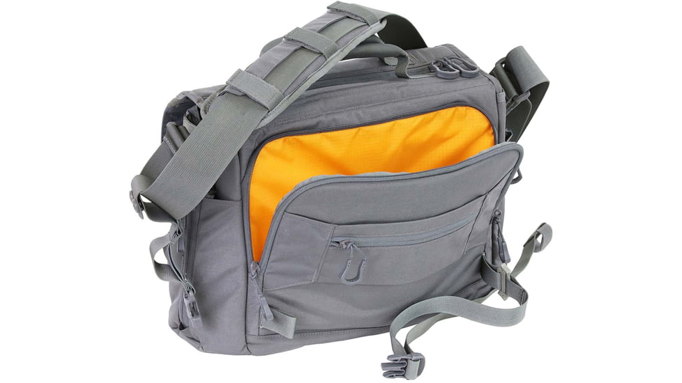 Vanquest Gear Envoy-17 Gen-4 Messenger Bag, 13 in, Wolf Gray, Large, 650417WG
