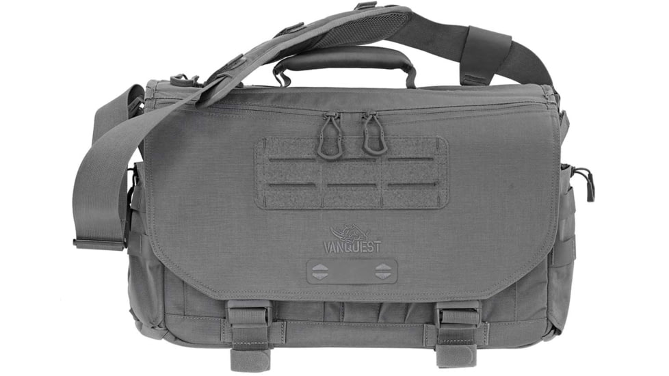 Vanquest Gear Envoy-17 Gen-4 Messenger Bag, 13 in, Wolf Gray, Large, 650417WG