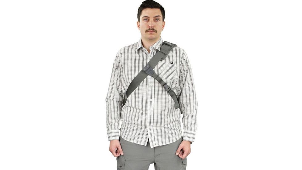 Vanquest Gear ENVOY 3.0 Messenger Bag, Wolf Gray, Large 650340WG